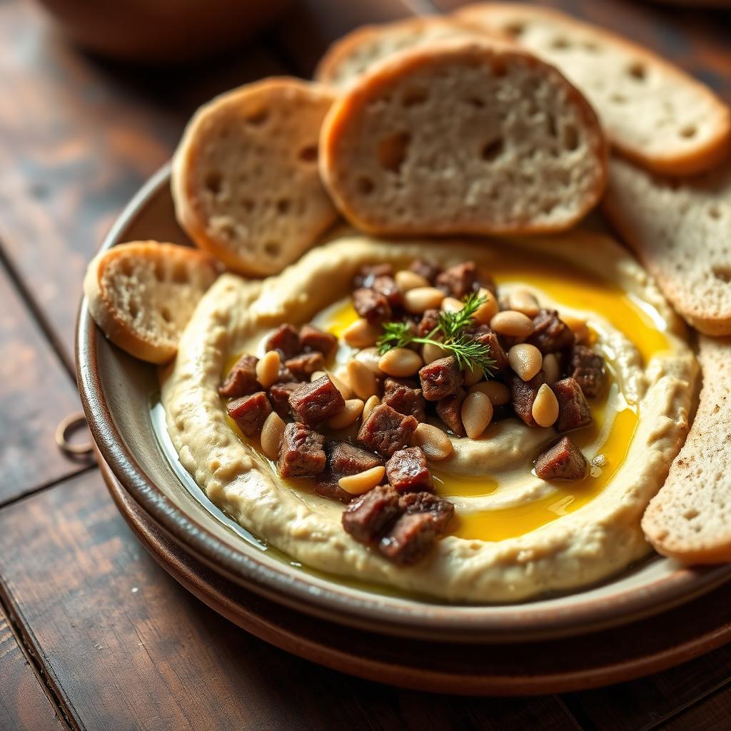 Hummus With Lamb