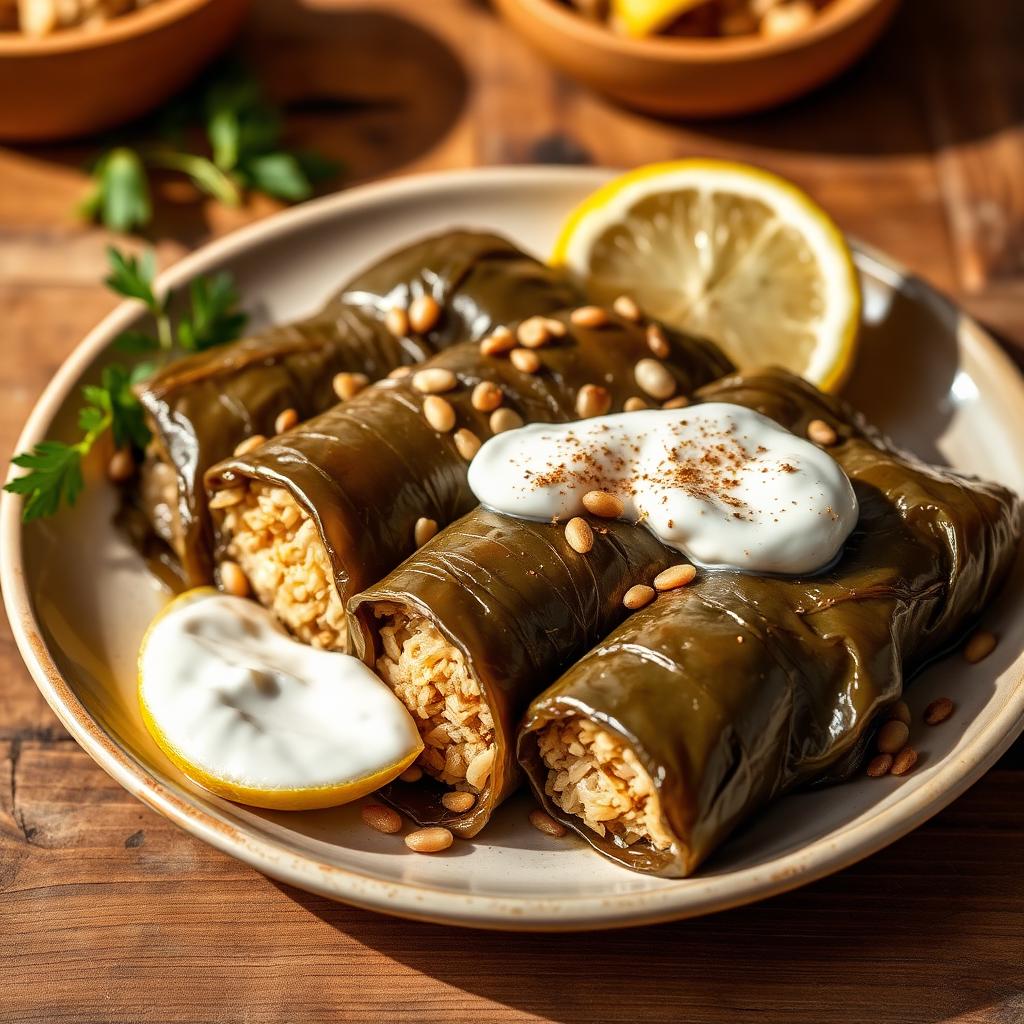 Stuffed Vine Leaves